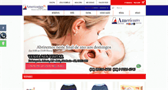 Desktop Screenshot of americantex.com.br