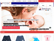 Tablet Screenshot of americantex.com.br